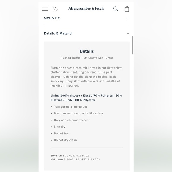 Ruched Ruffle Puff Sleeve Mini Dress - Picture 2 of 5